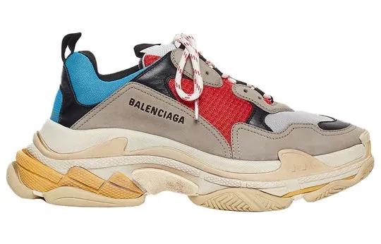 BALENCIAGA TRIPLE S MULTI PANEL SNEAKERS