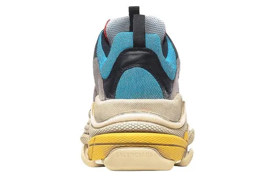 BALENCIAGA TRIPLE S MULTI PANEL SNEAKERS