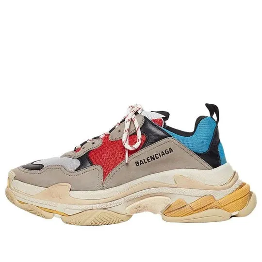 BALENCIAGA TRIPLE S MULTI PANEL SNEAKERS