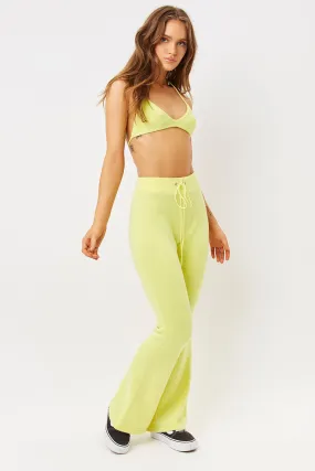 Breakwater Cashmere Pant - Citronella