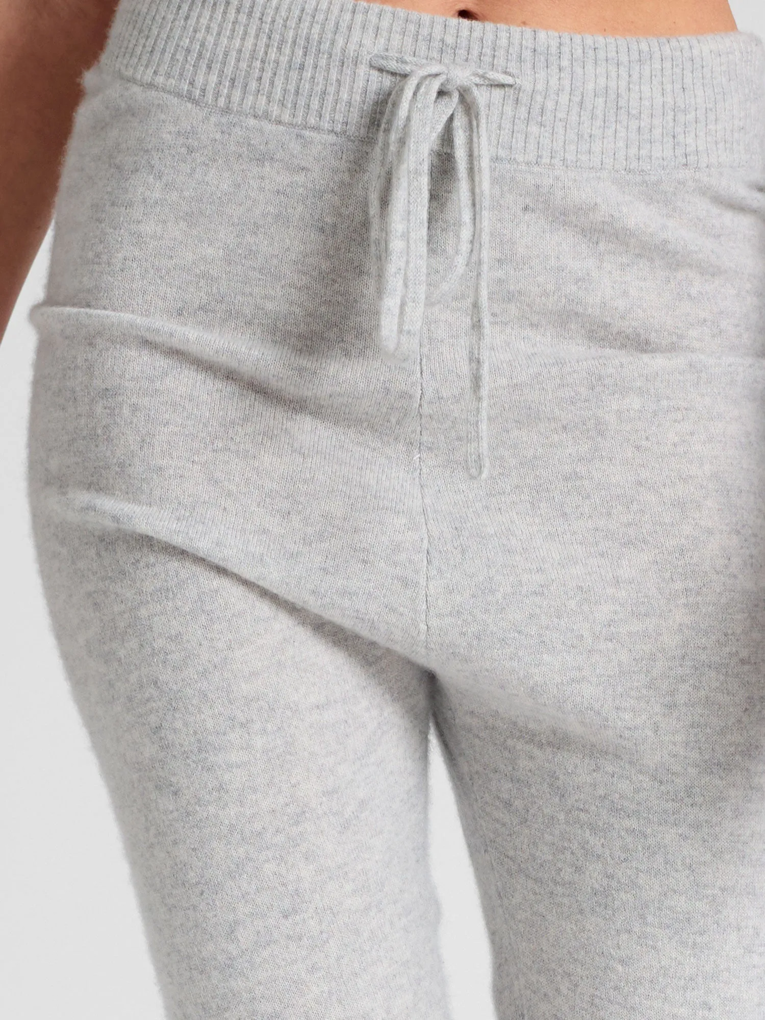 Cashmere "Chill pants" - light grey