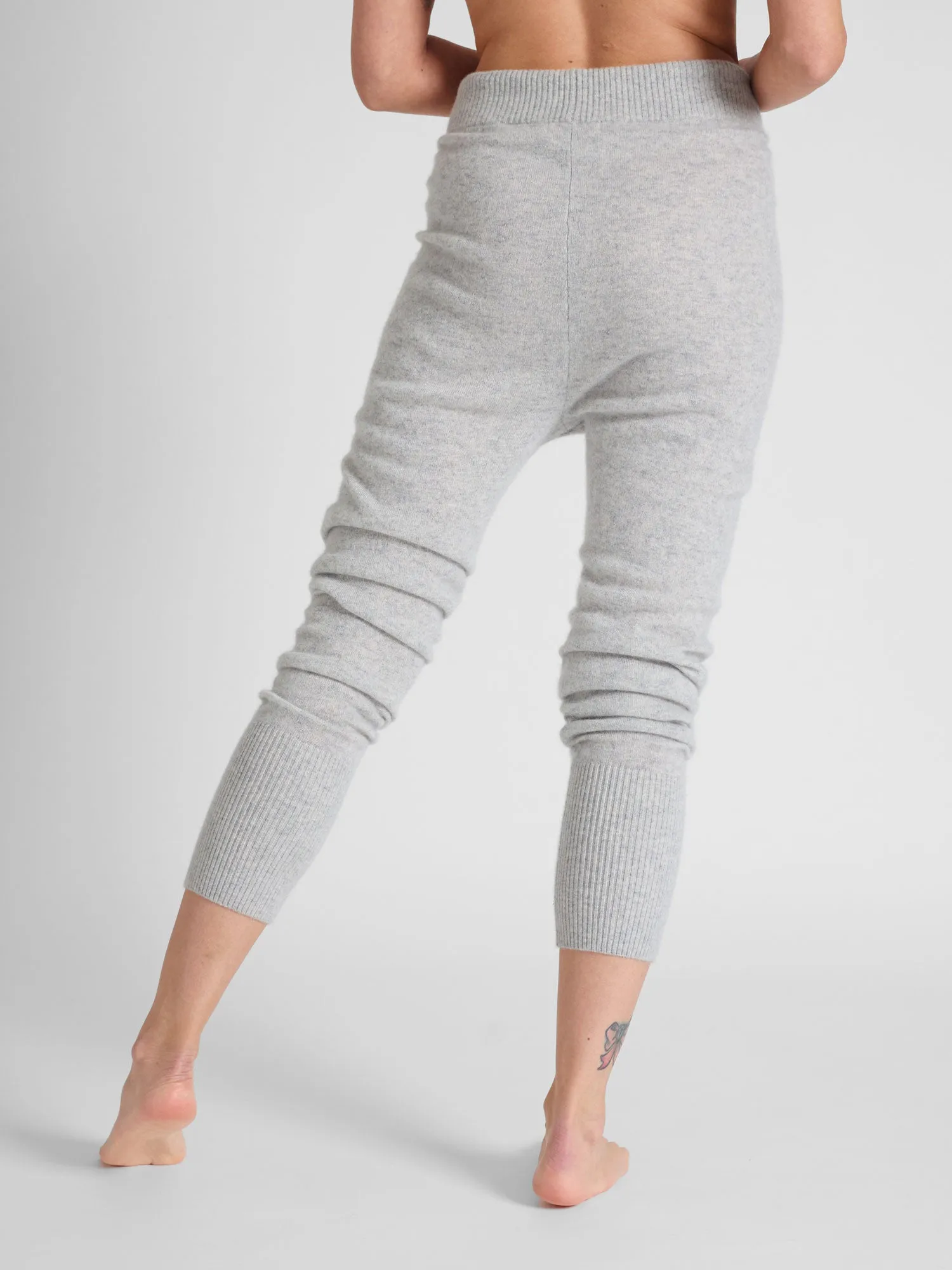 Cashmere "Chill pants" - light grey