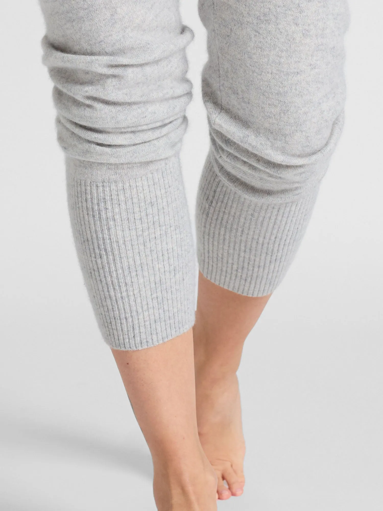 Cashmere "Chill pants" - light grey