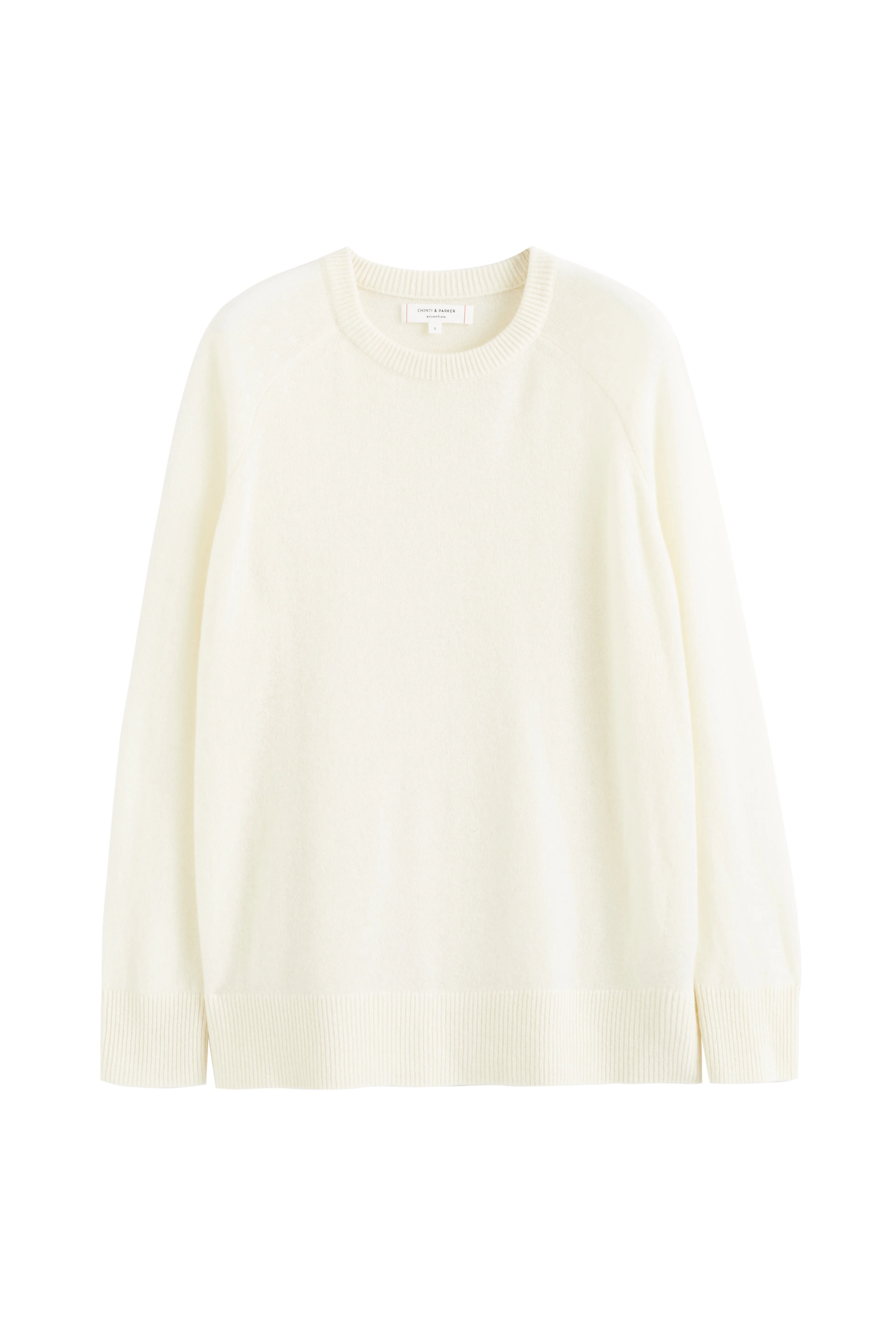 Cream Cashmere Slouchy Sweater