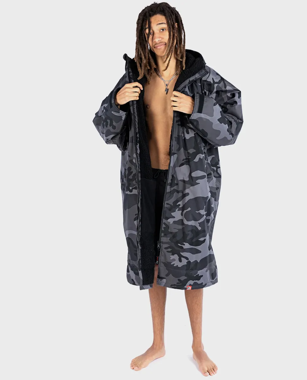 Dryrobe Advance Long Sleeve Black/Camo/Black