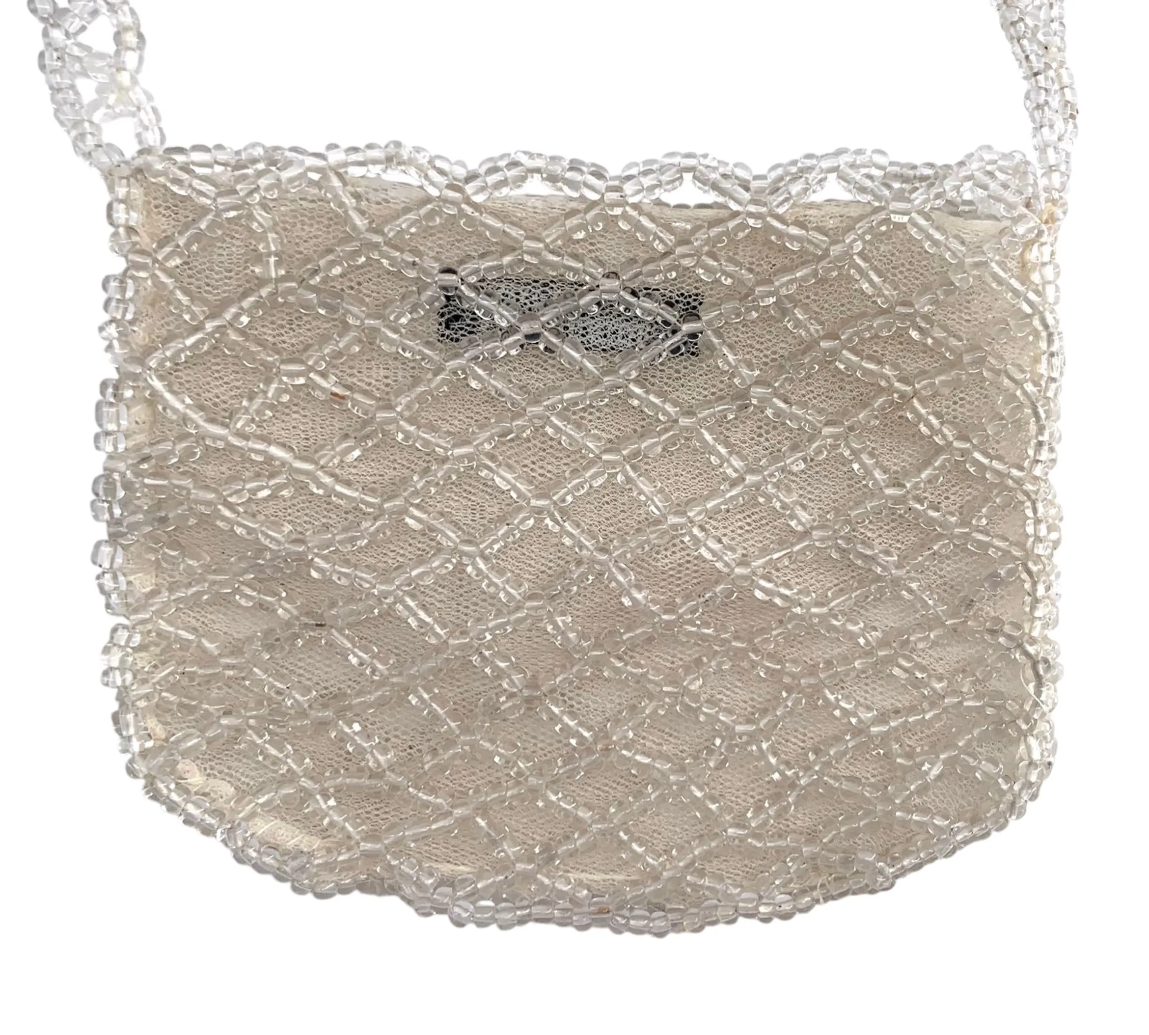 Giorgio Armani 2000's Glass Bead Micro Purse