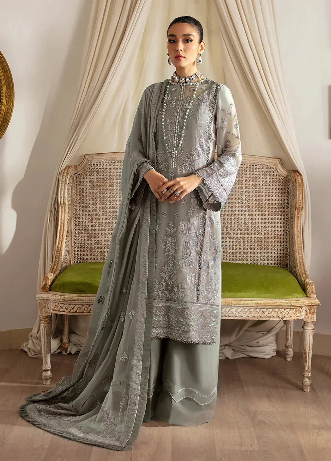 Gulaal | Embroidered Chiffon 23 | Sirena