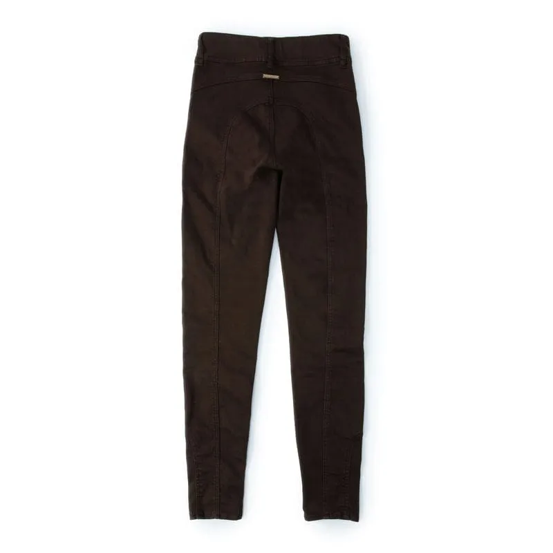 Holland Cooper Ladies Jodhpur Jeans - Chocolate