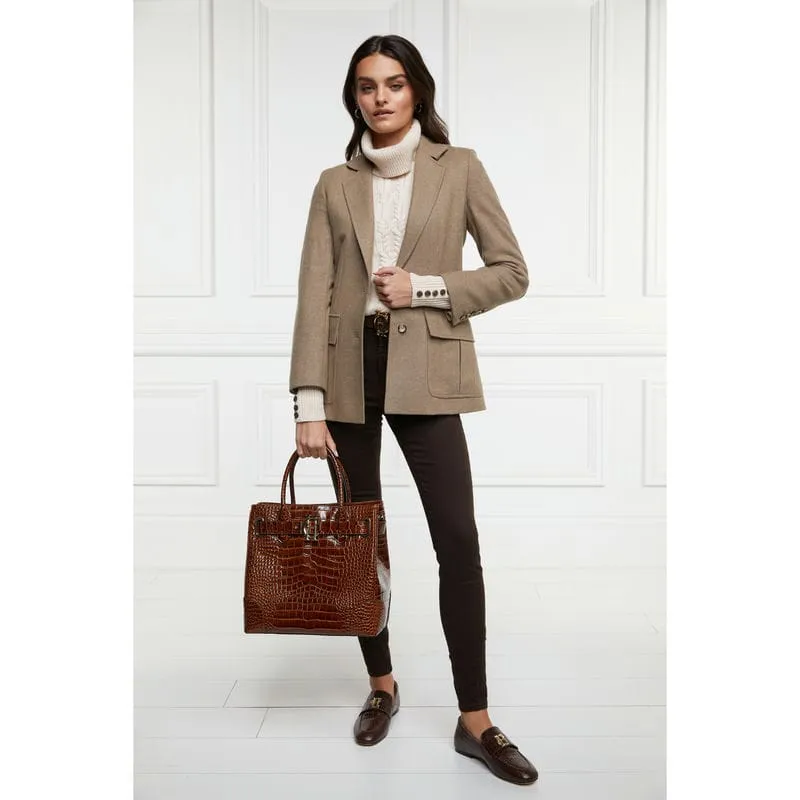 Holland Cooper Ladies Jodhpur Jeans - Chocolate