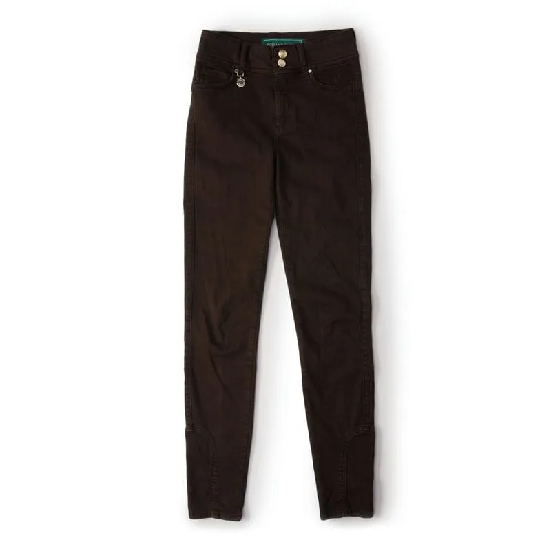 Holland Cooper Ladies Jodhpur Jeans - Chocolate