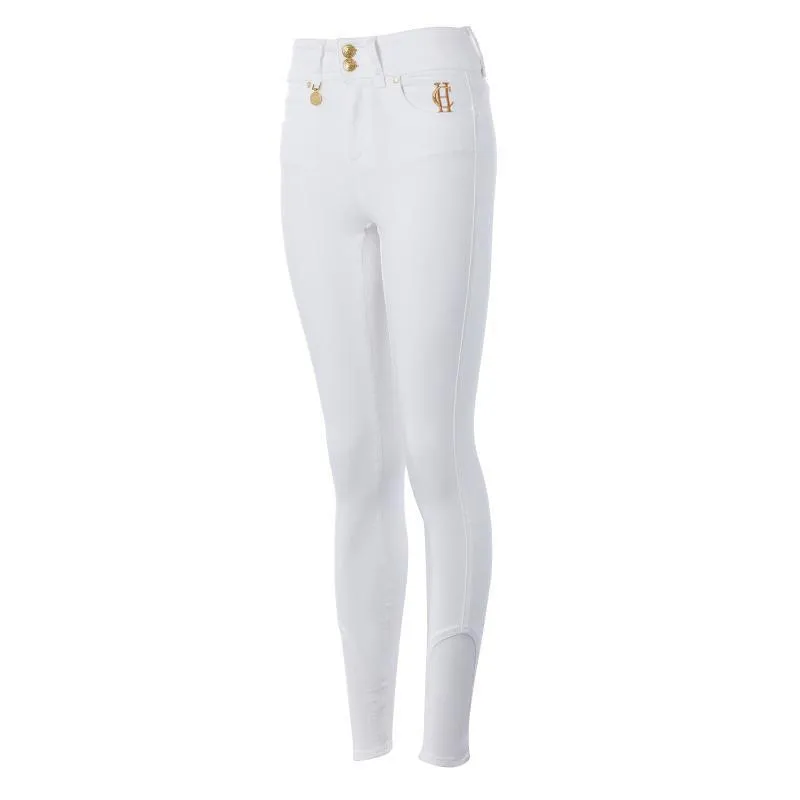 Holland Cooper Ladies Jodhpur Jeans  - White