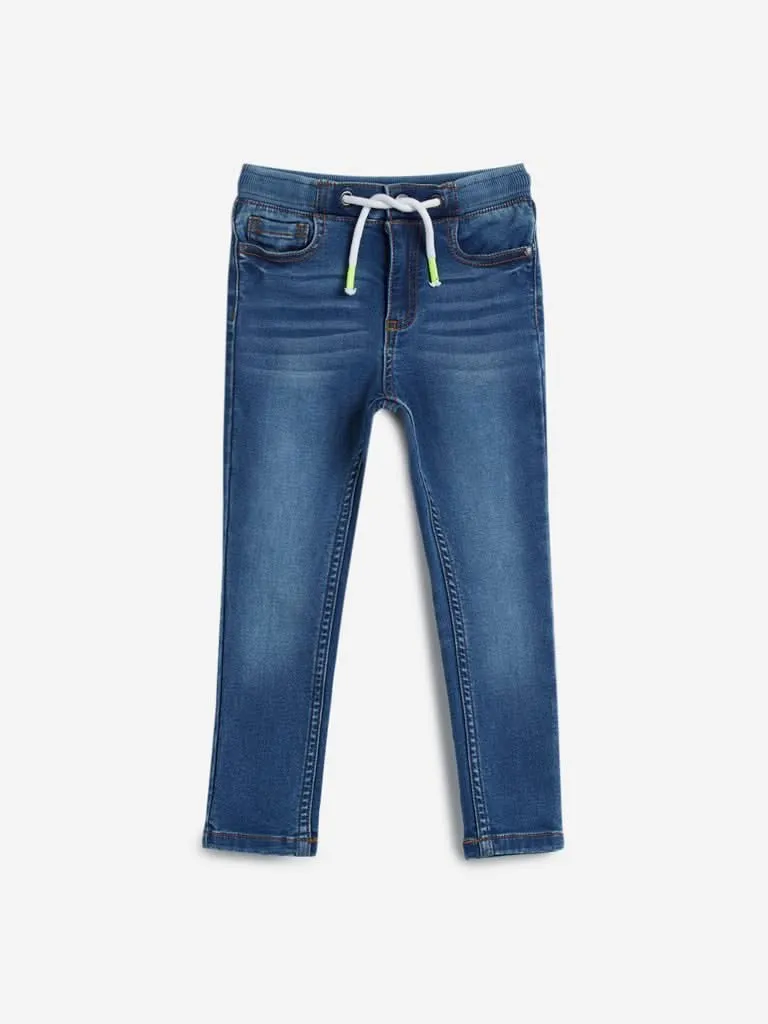 HOP Kids Blue Straight Jeans