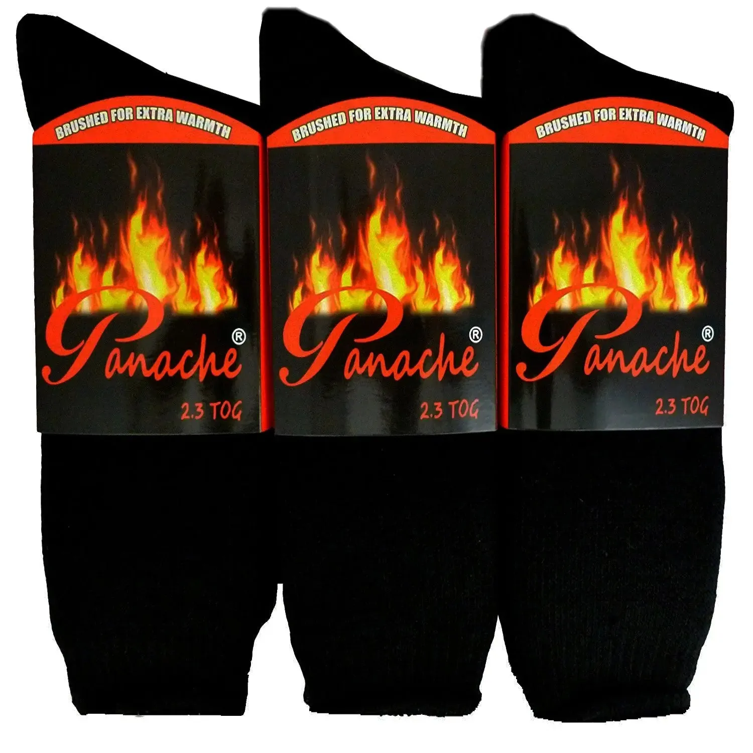 LADIES THERMAL HOT PANACHE WORK, SLIPPERS, SKI SOCKS EXTRA THICK 2.3 TOG SIZE UK 4-7 EU 35-41