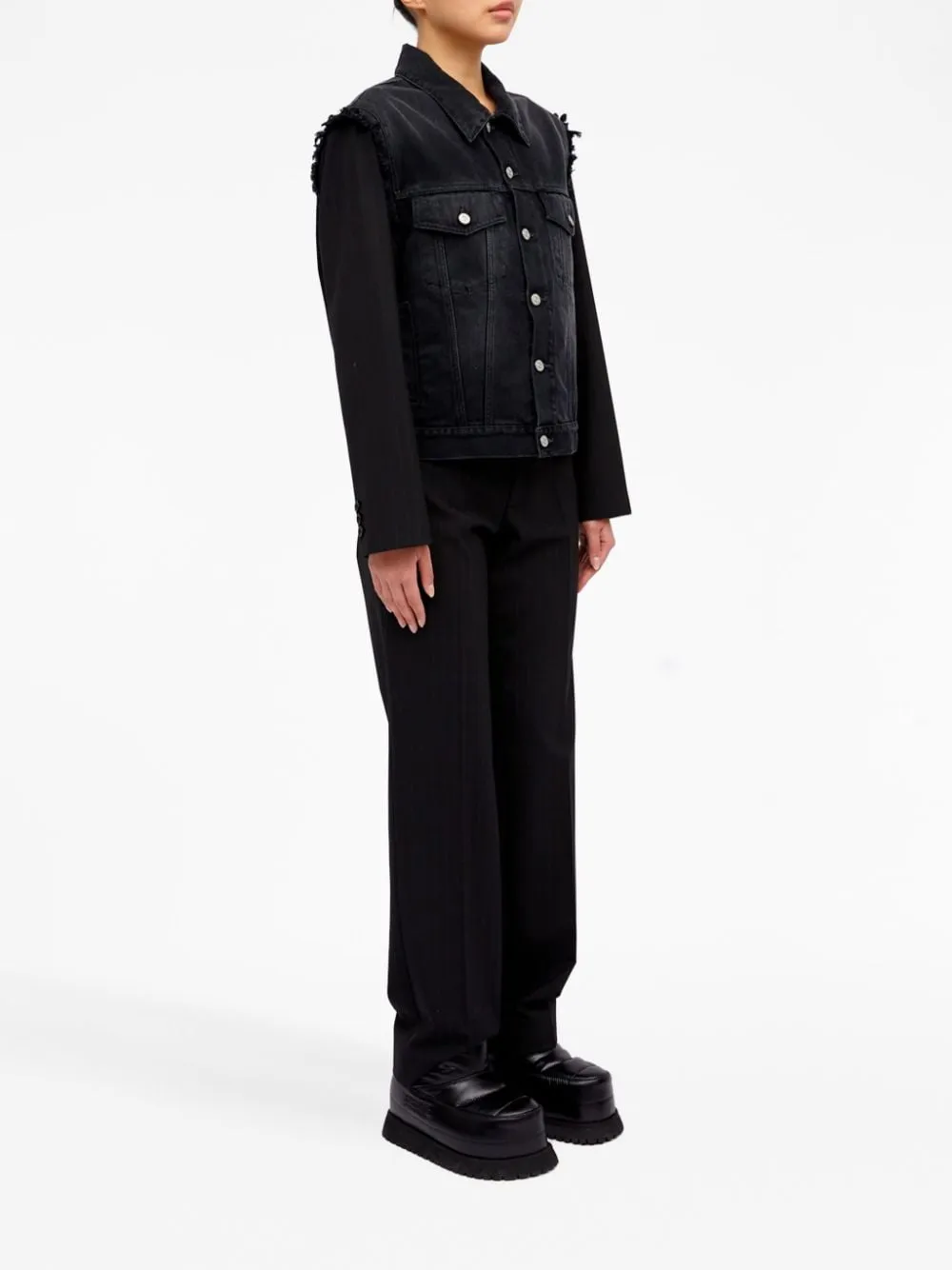 MM6 Maison Margiela Coats Black