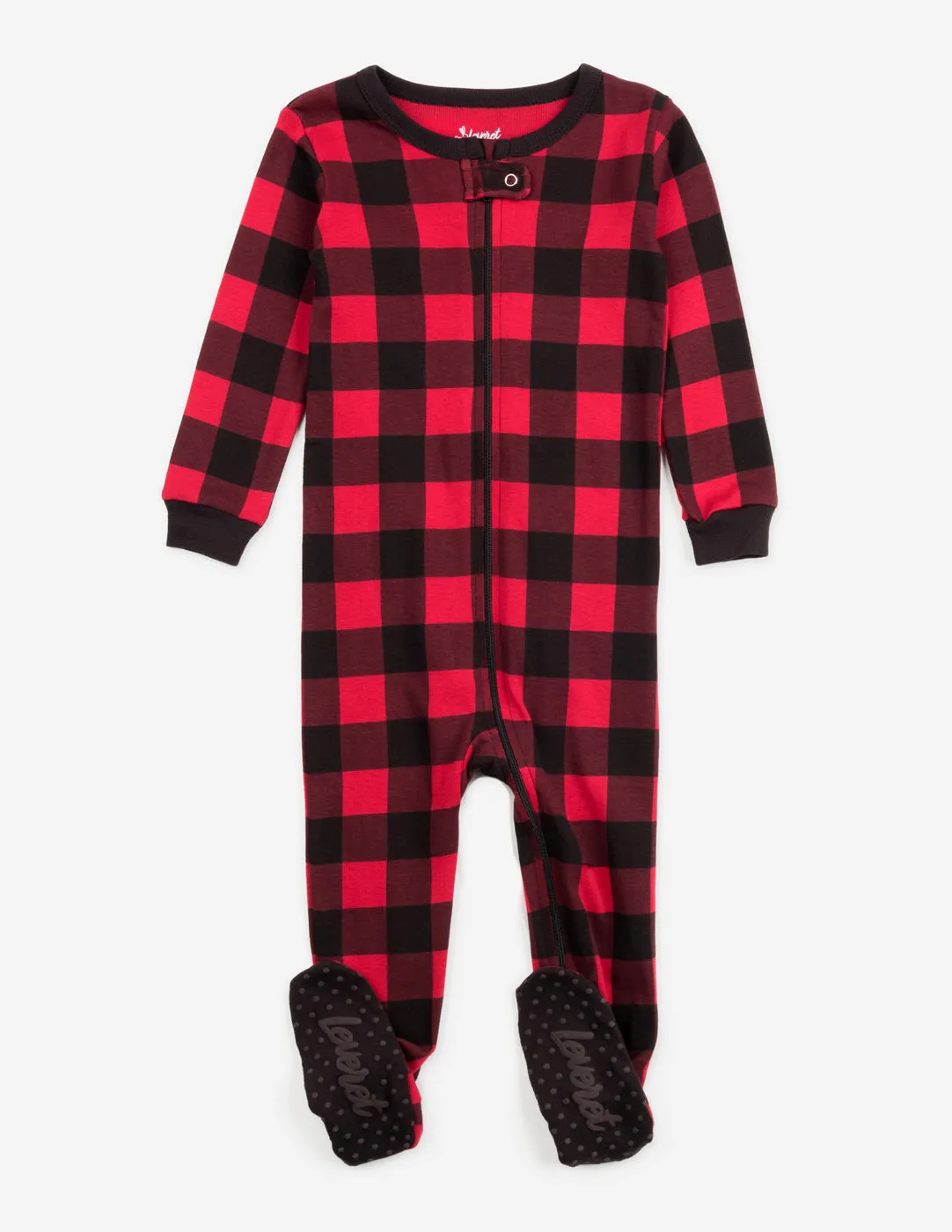 Red & Black Plaid Matching Family Pajama Set