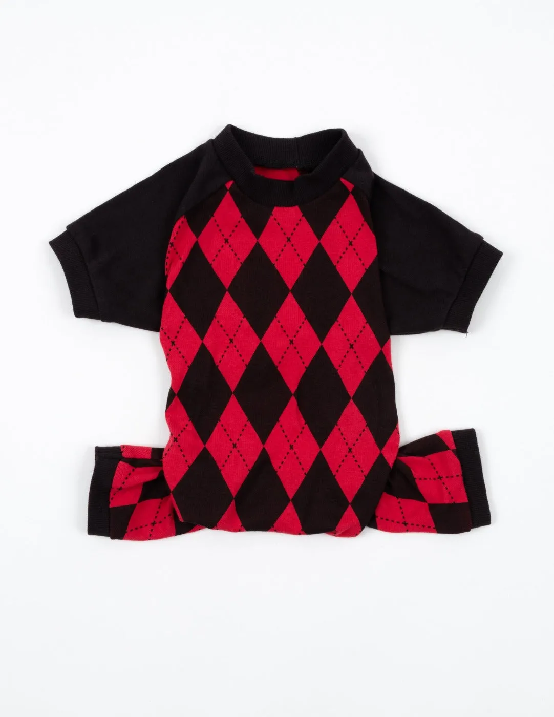 Red & Black Plaid Matching Family Pajama Set