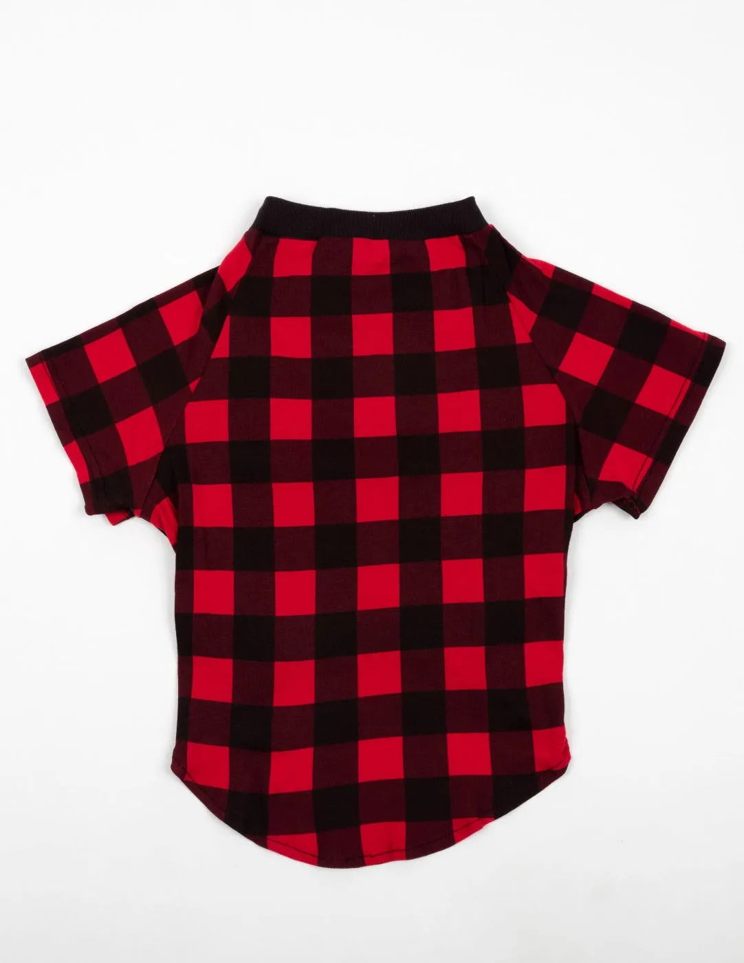 Red & Black Plaid Matching Family Pajama Set