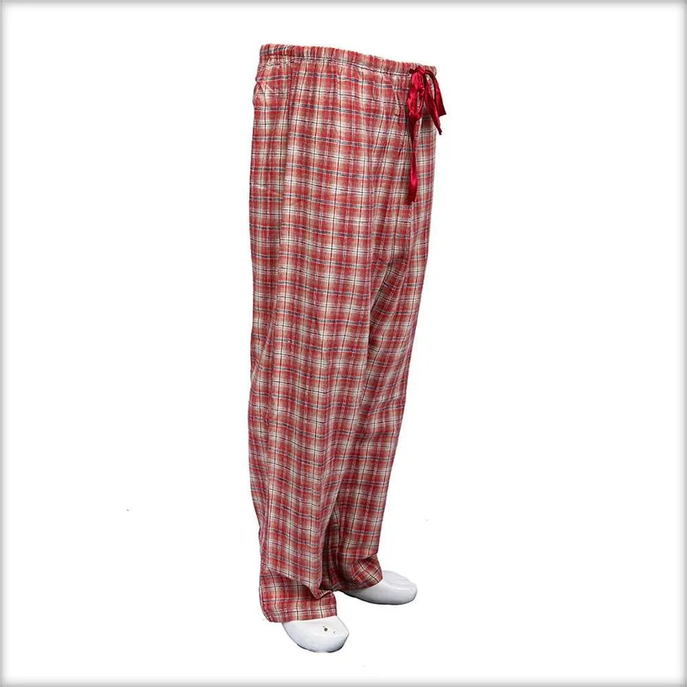 Red Checkered Pajama For Women