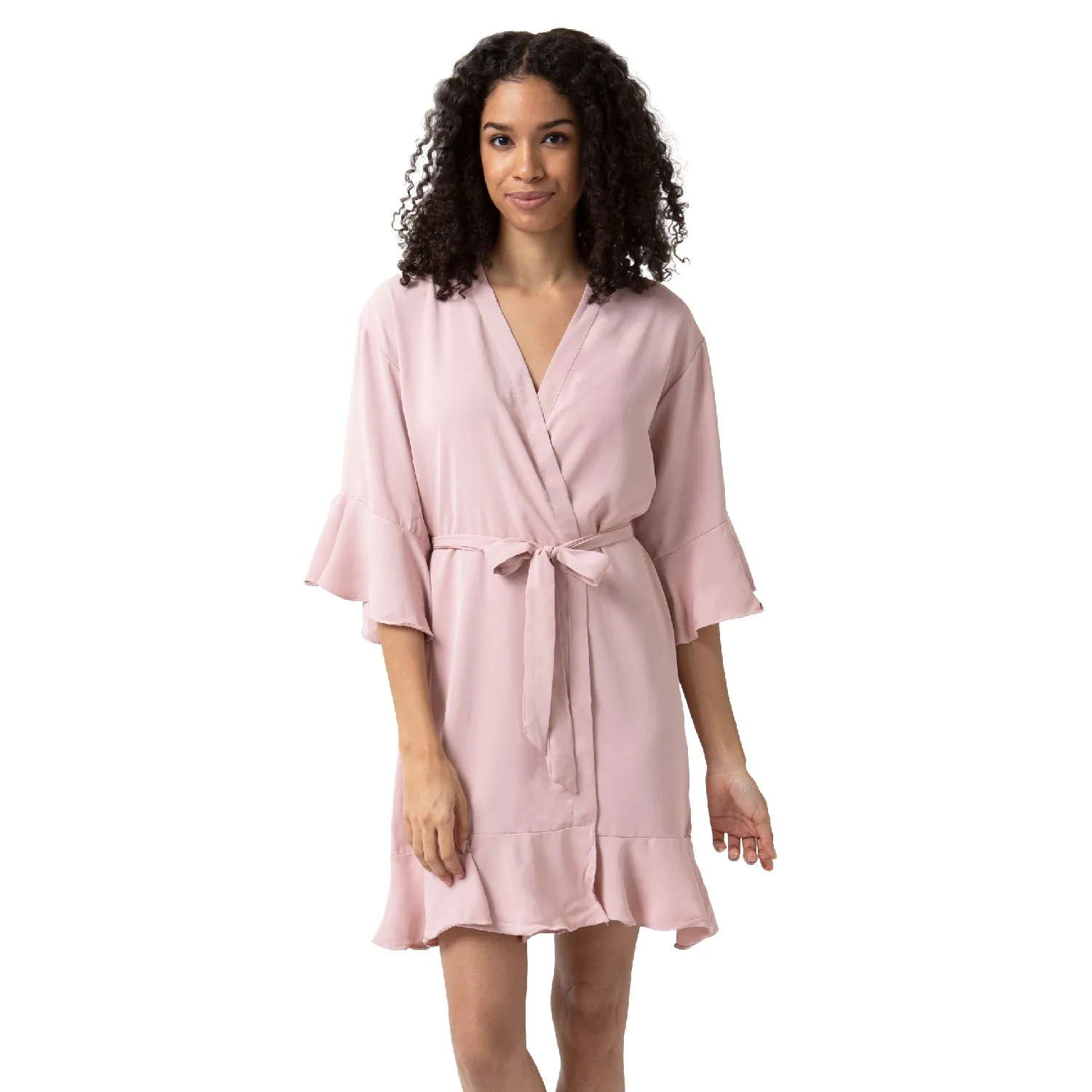 Ruffle Bridal Party Robes  - Fit Most