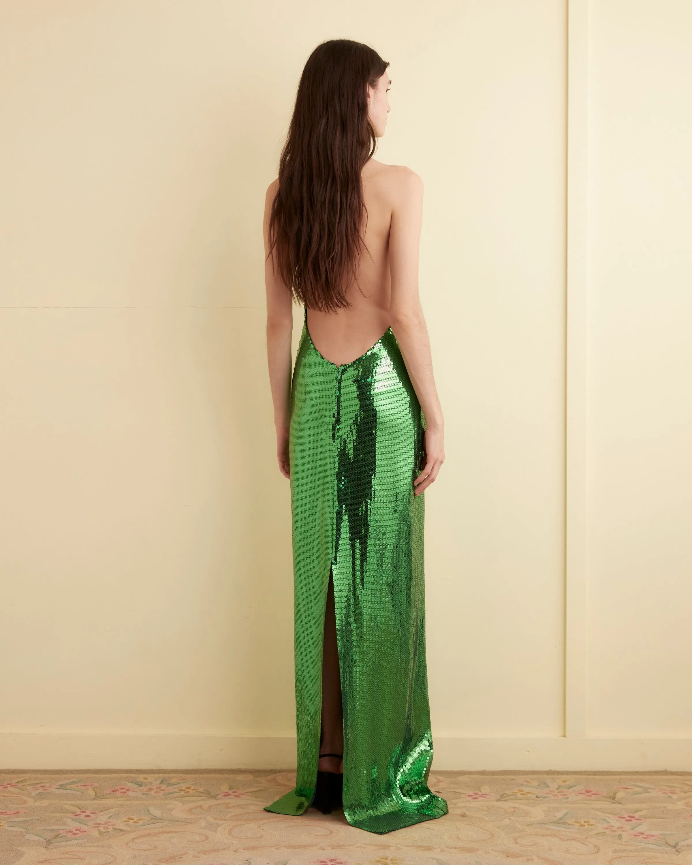 Sequined Siren Gown