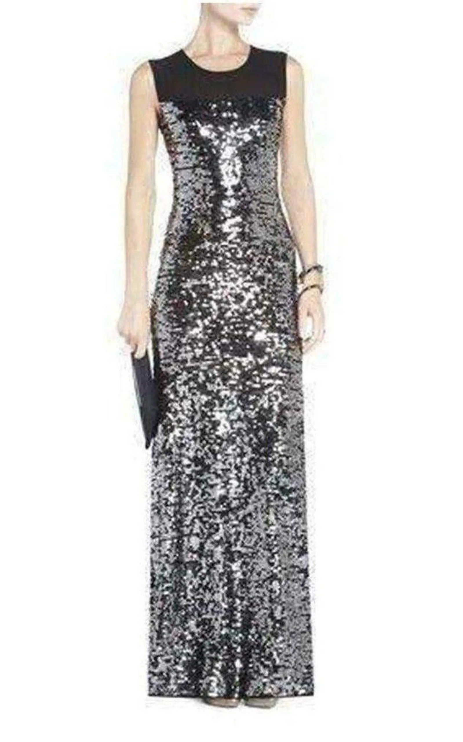 Sequinned Evening Dress