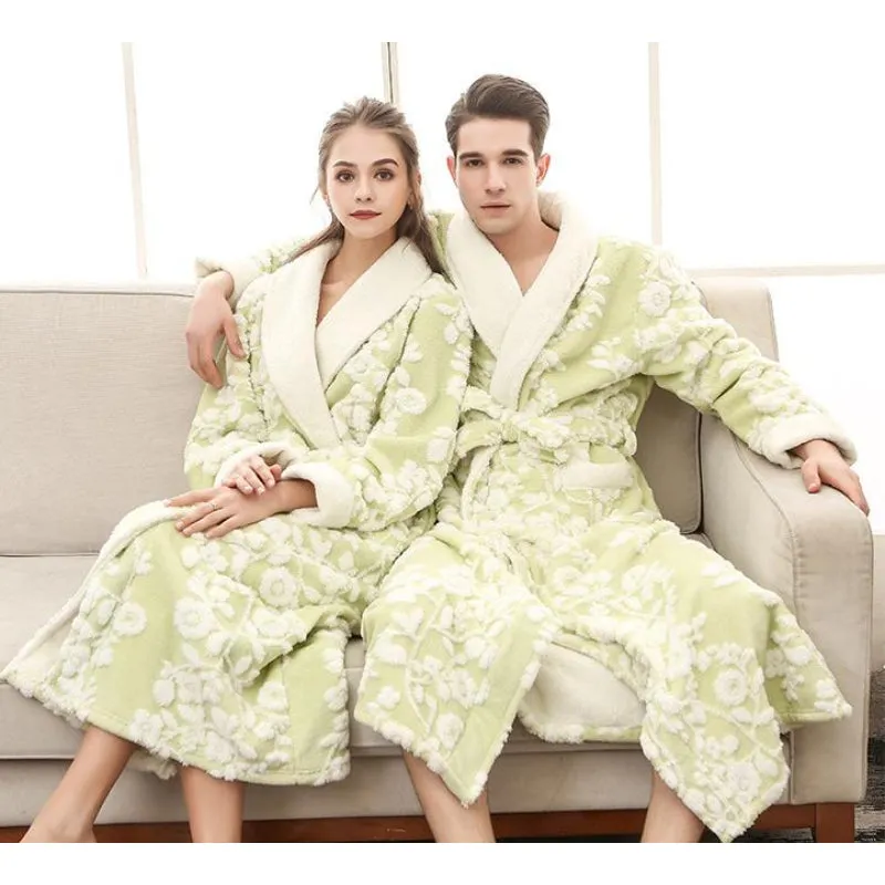 Super Soft Warm Couples Dressing Gown