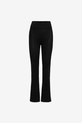 Vera cashmere pants Black