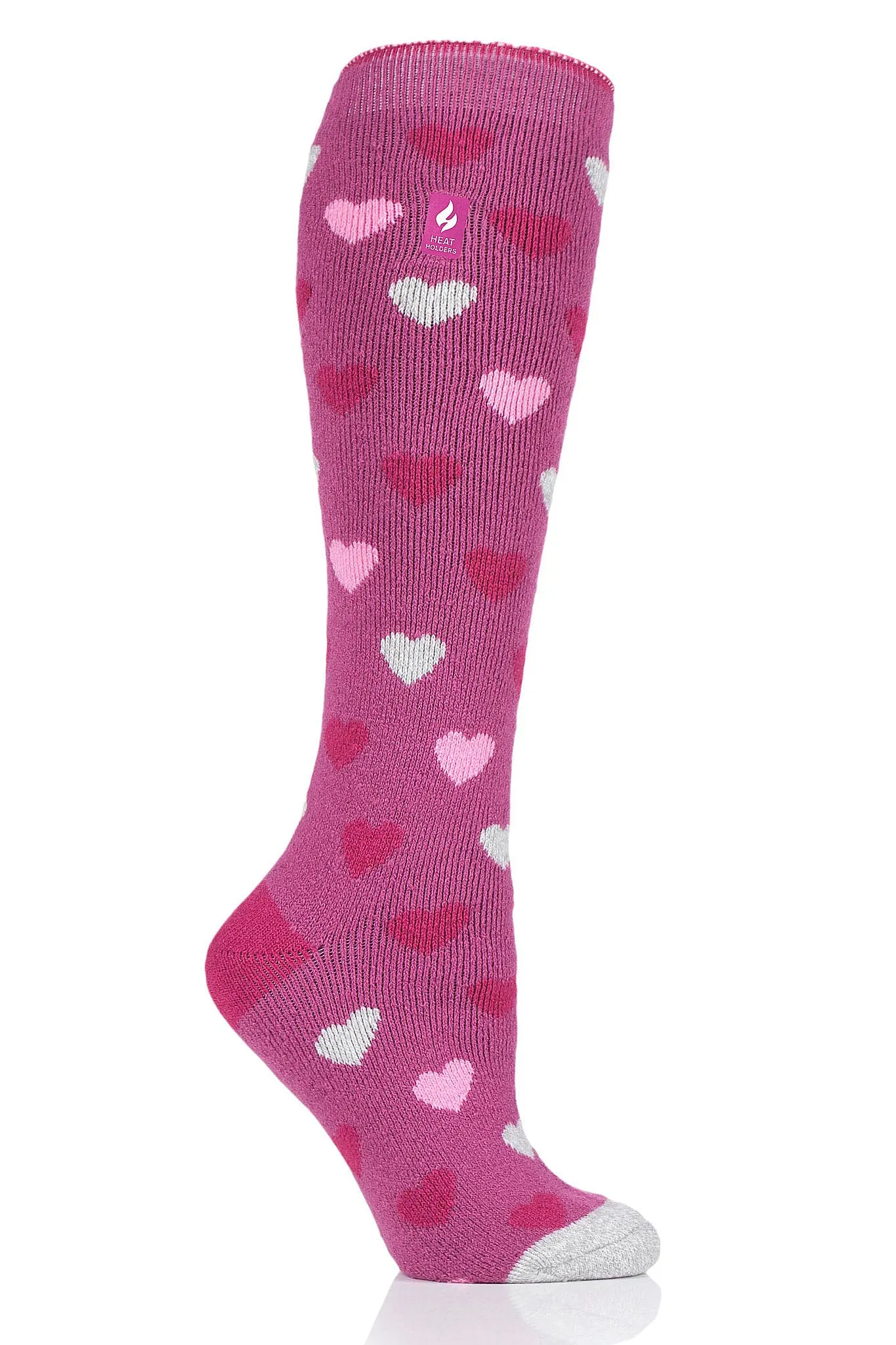 Women's Mahonia LITE™ Jacquard Hearts Long Socks